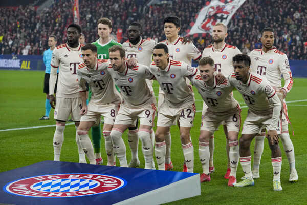 Futbalisti FC Bayern Mníchov.