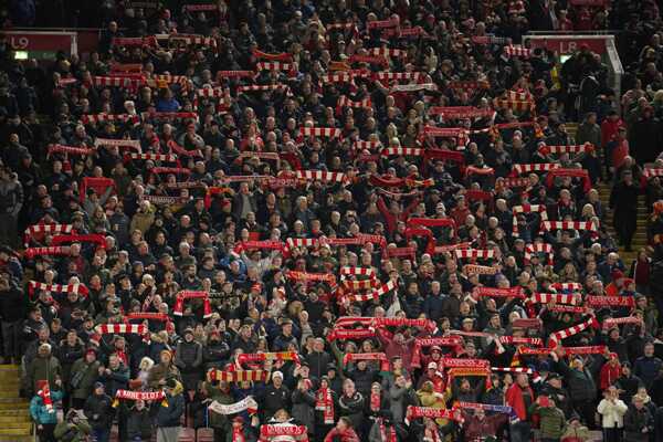 Fanúšikovia Liverpool FC fandia.