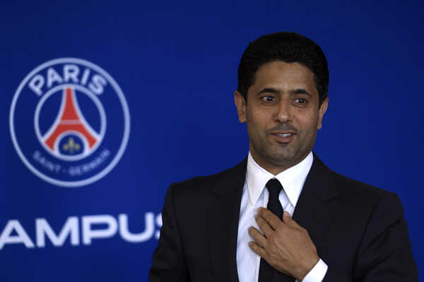 Prezident PSG Nasser Al-Khelaifi.