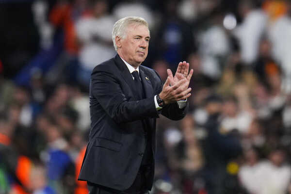 Tréner Realu Madrid Carlo Ancelotti.